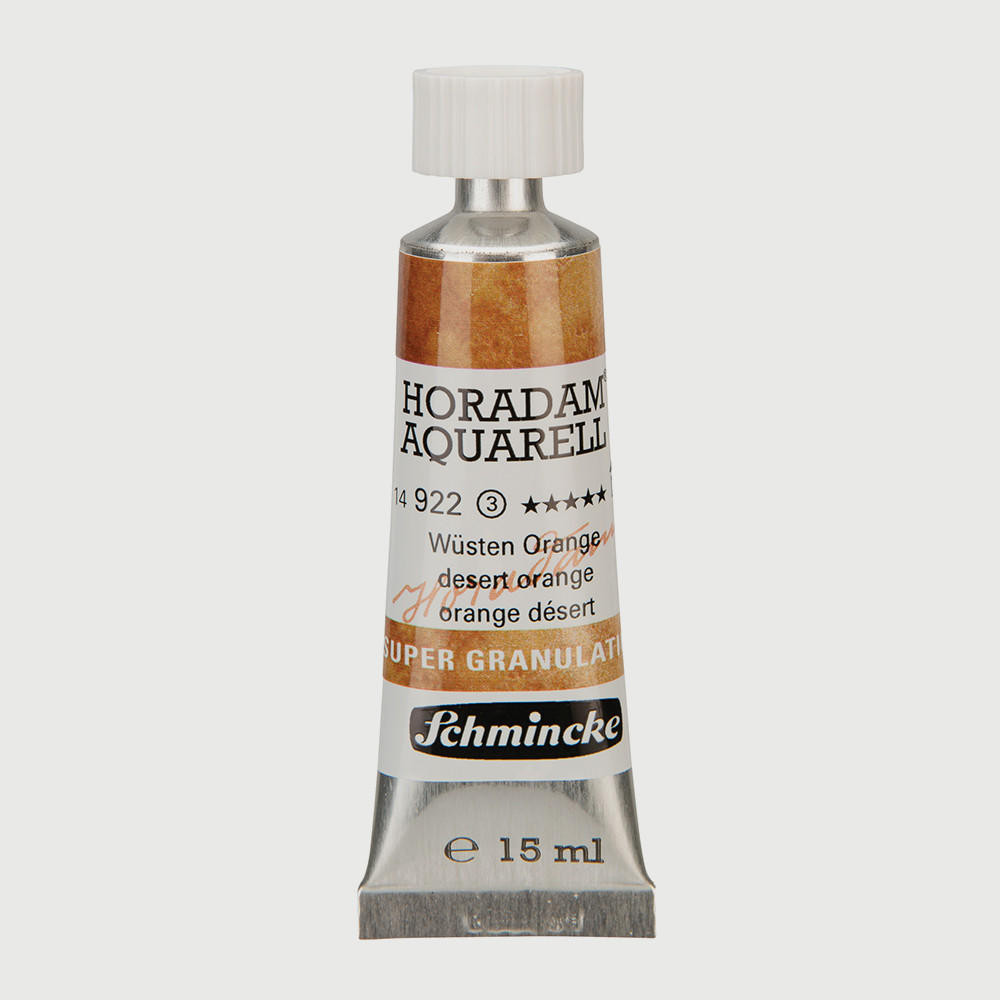 Schmincke Horadam Aquarell Watercolour Super Granulation 15ml Desert Orange