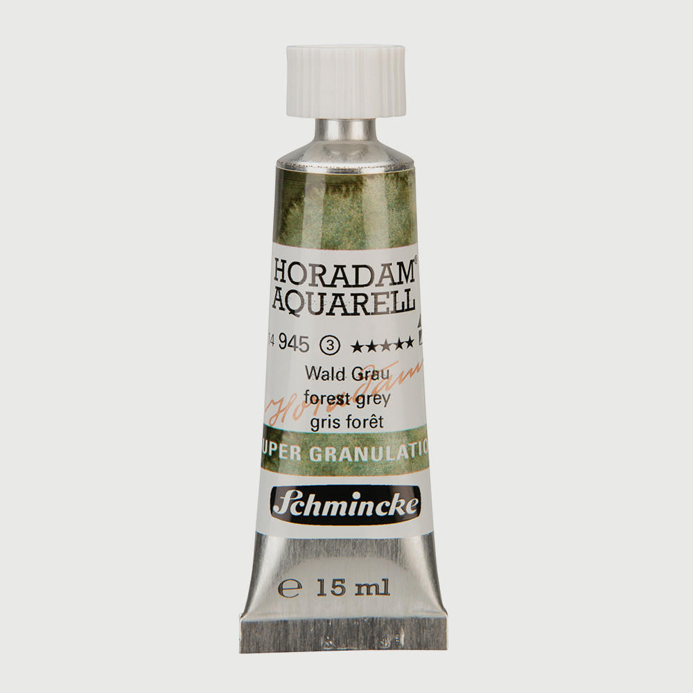 Schmincke Horadam Aquarell Watercolour - Super Granulation 15ml Forest grey