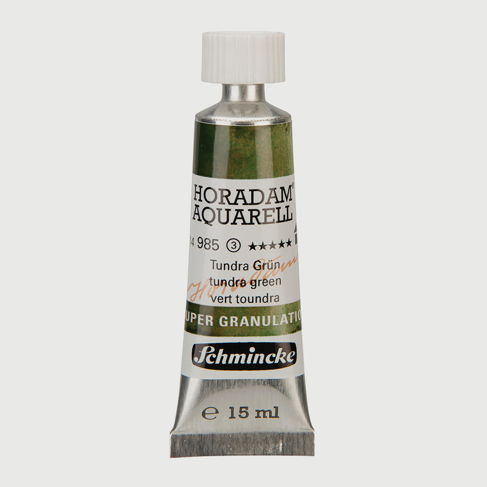 Schmincke Horadam Aquarell Watercolour - Super Granulation 15ml Tundra green