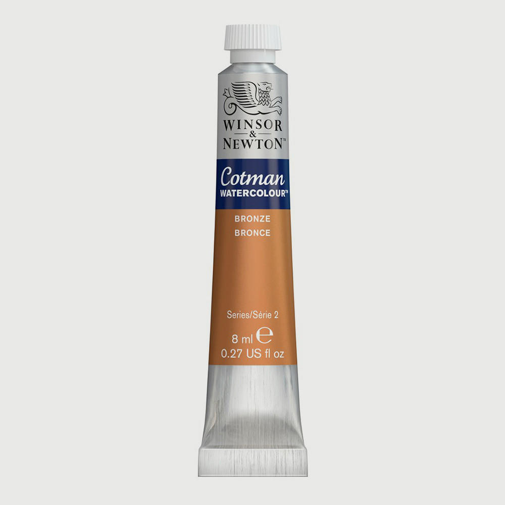 Winsor & Newton Cotman Watercolour Tube 8ml Bronze