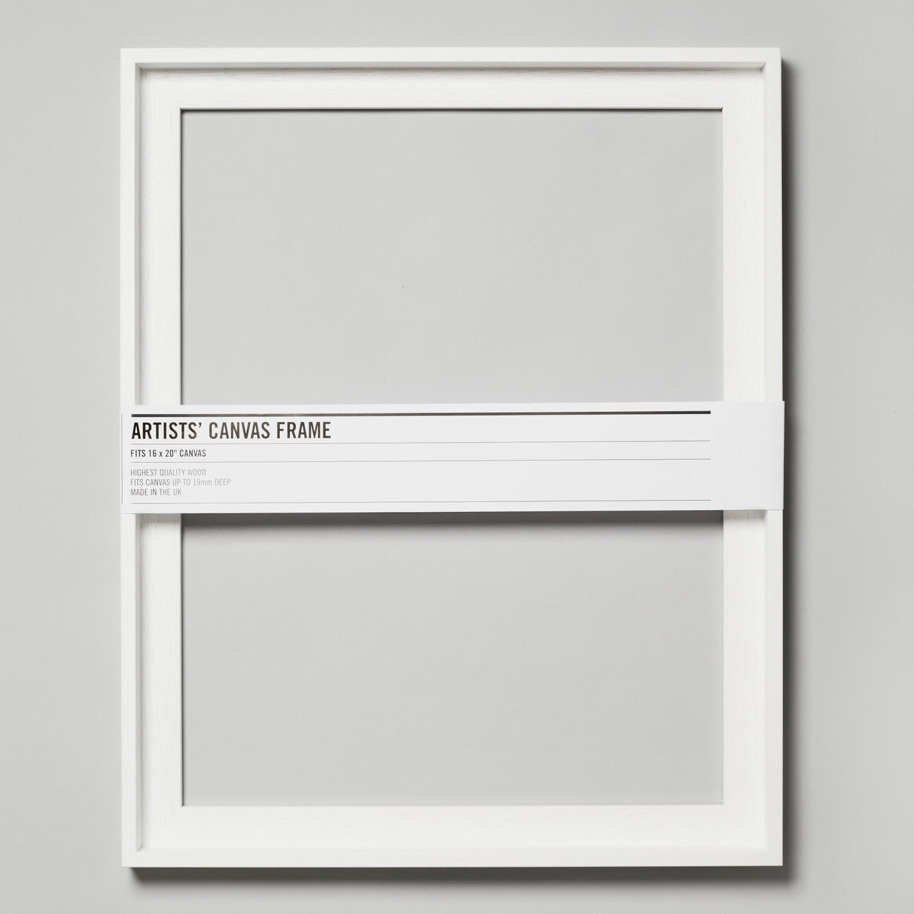 Cass Art Canvas Frame 20 x 16 inches White