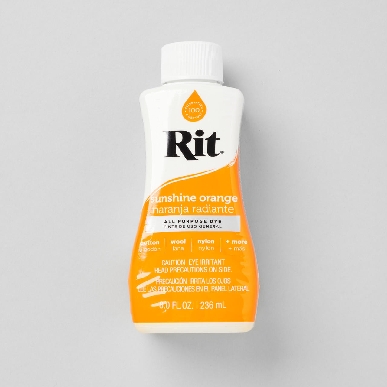 Rit All Purpose Liquid Dye 236ml Sunshine Orange