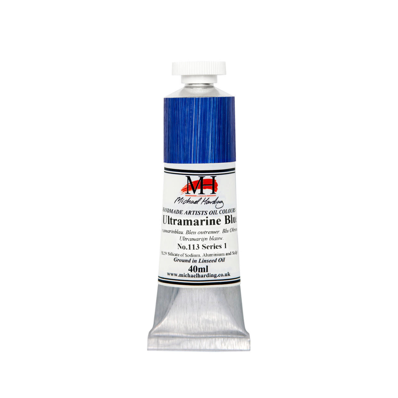 Michael Harding Oil Paint 40ml Ultramarine Blue