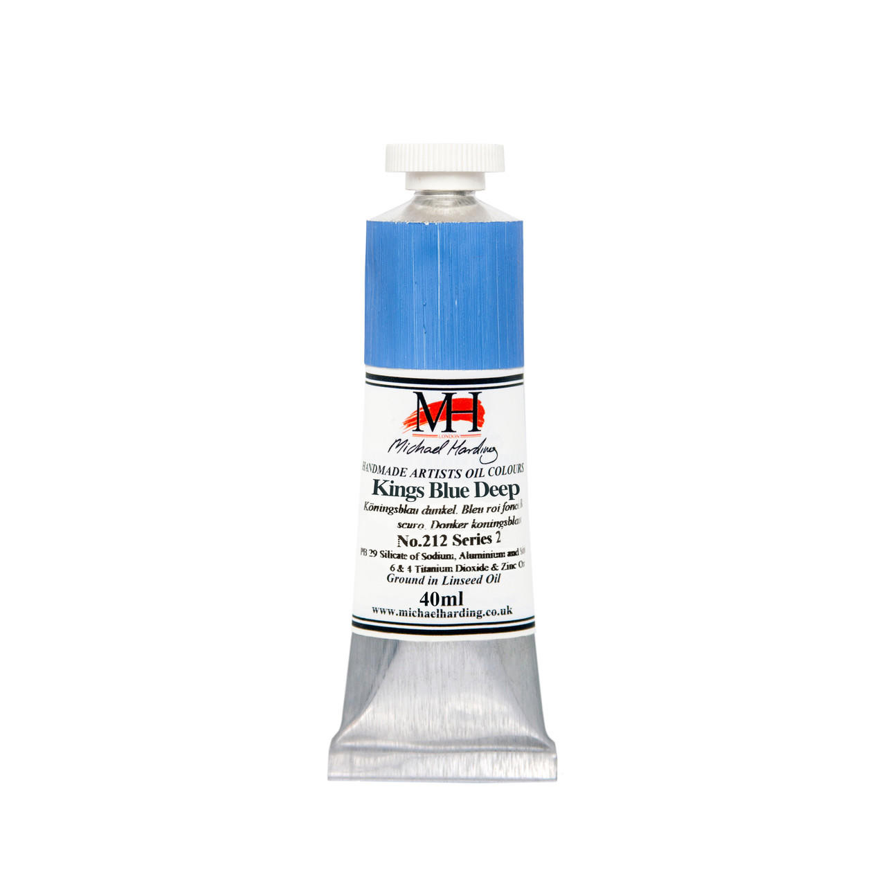 Michael Harding Oil Paint 40ml Kings Blue Deep