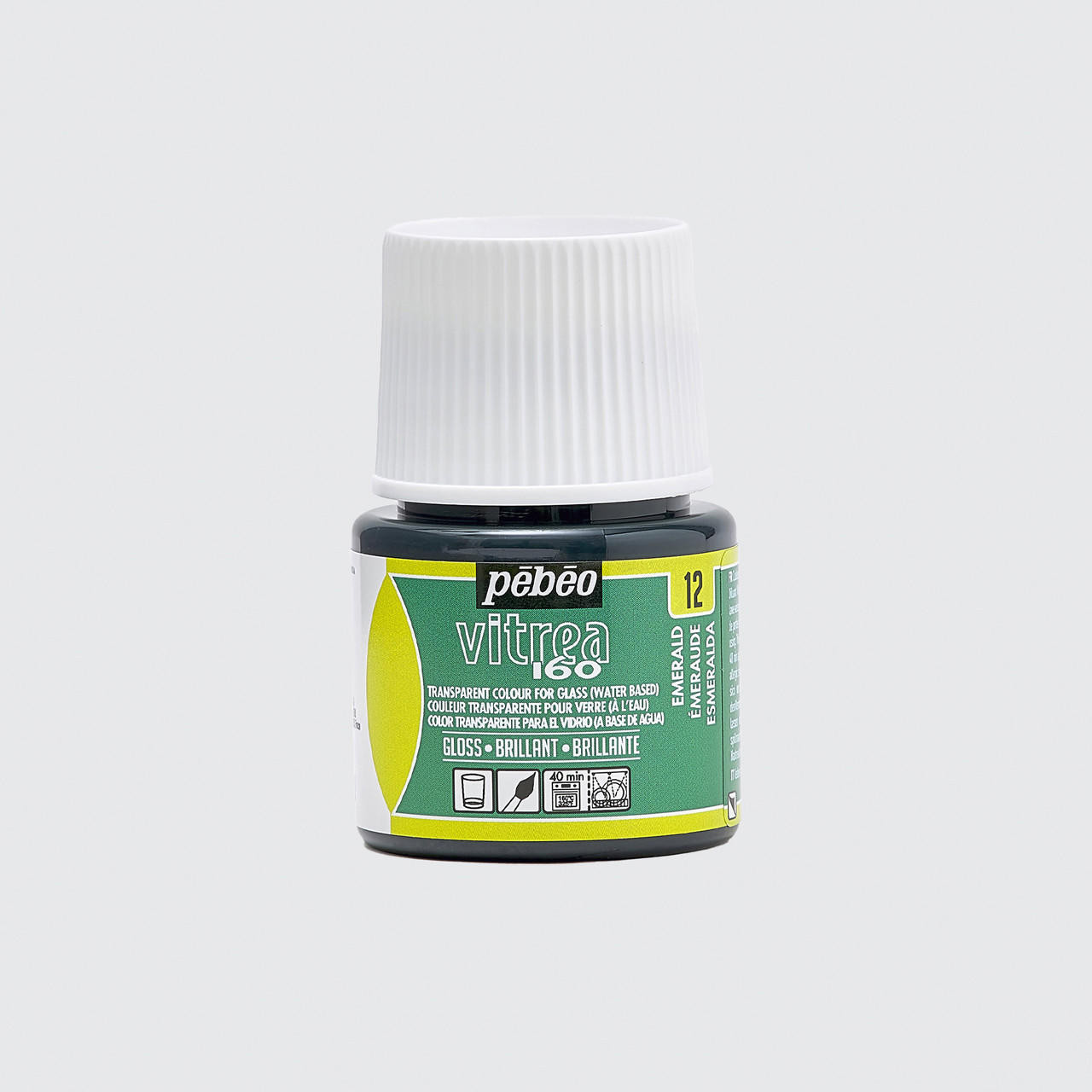 Pebeo Vitrea 160 Discovery Glossy 45ml Emerald