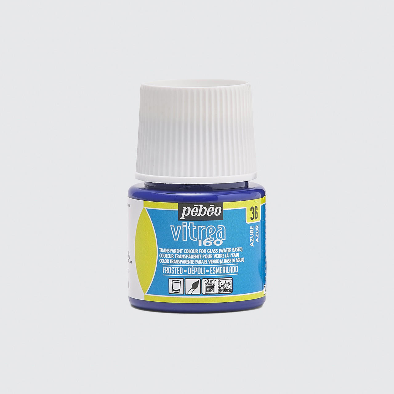 Pebeo Vitrea 160 Discovery Frosty 45ml Azure