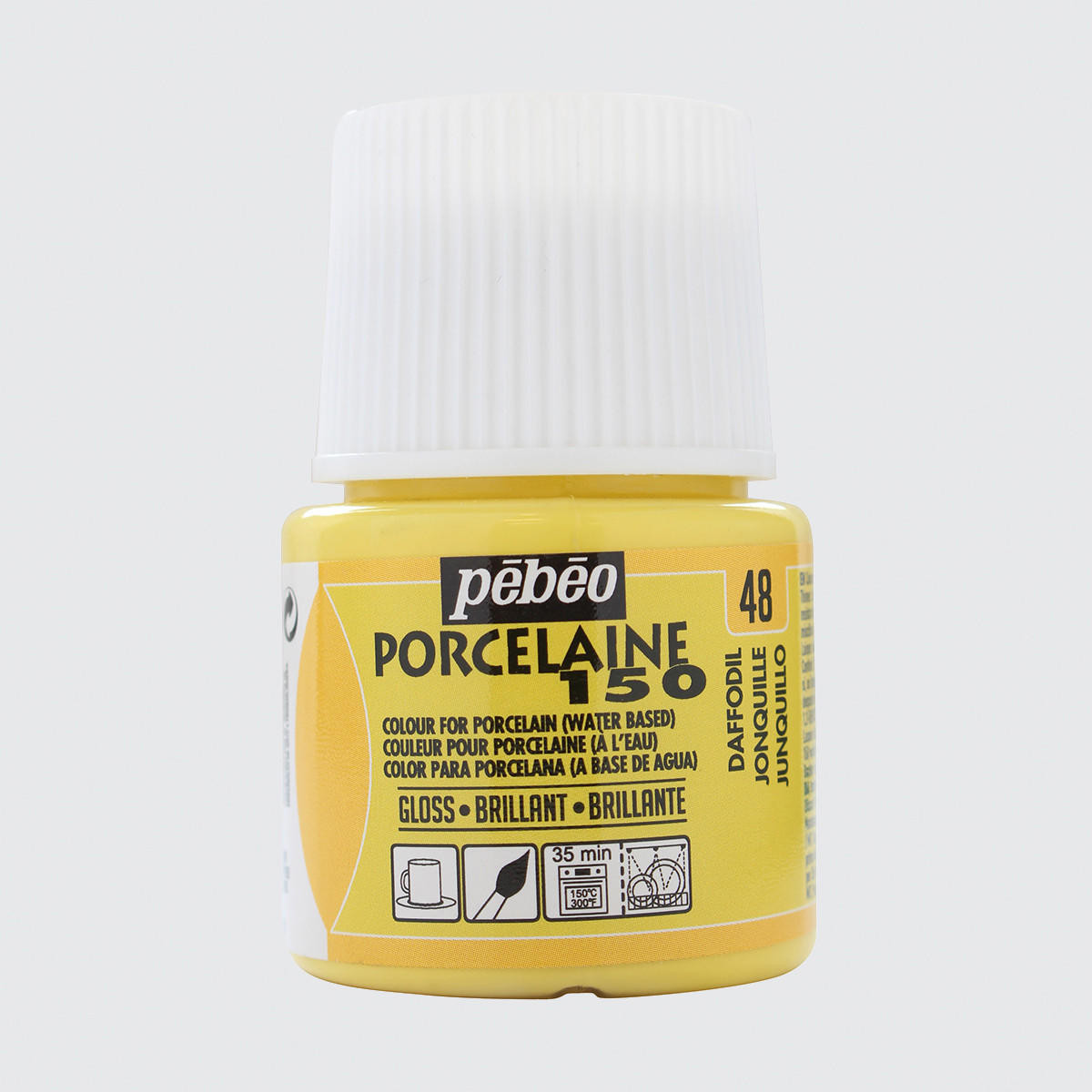 Pebeo Porcelaine 150 Paint 45ml Daffodil