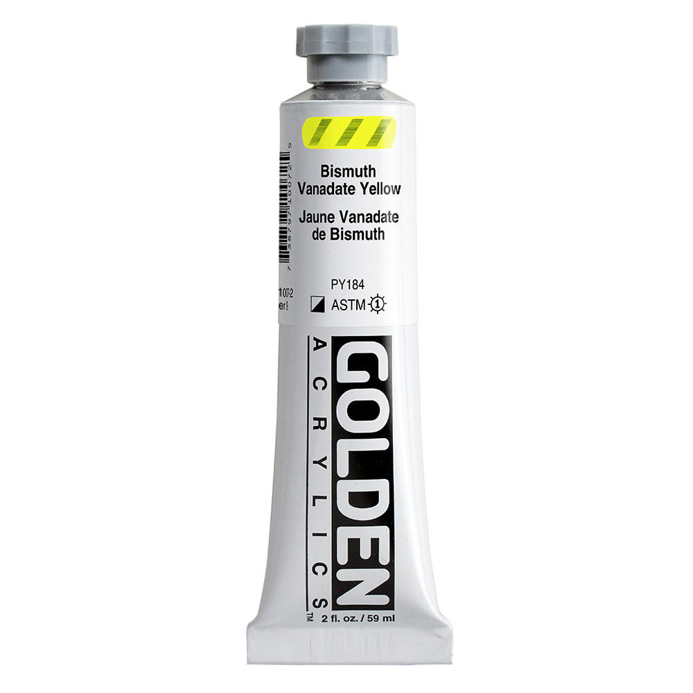 Golden Heavybody Acrylic 59ml Bismuth Vanadate Yellow