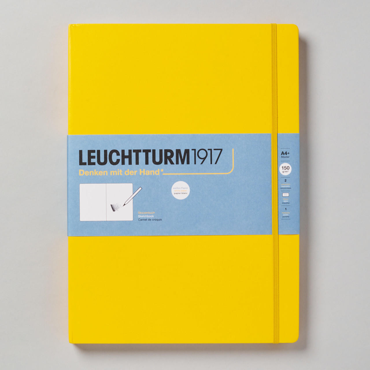 Leuchtturm1917 Sketchbook Master 112 Pages Portrait A4 Lemon