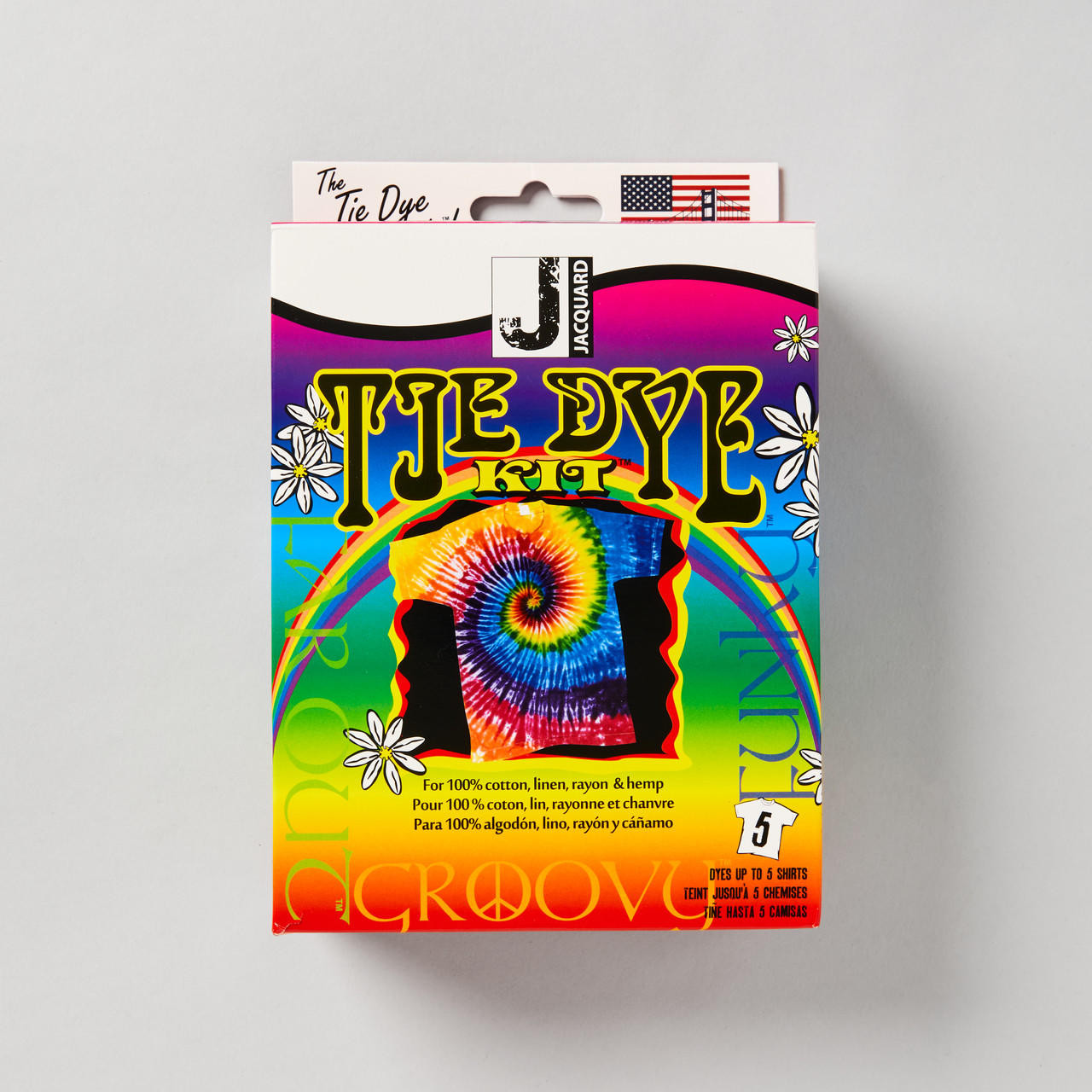 JACQUARD Tie Die Kit Funky Groovy