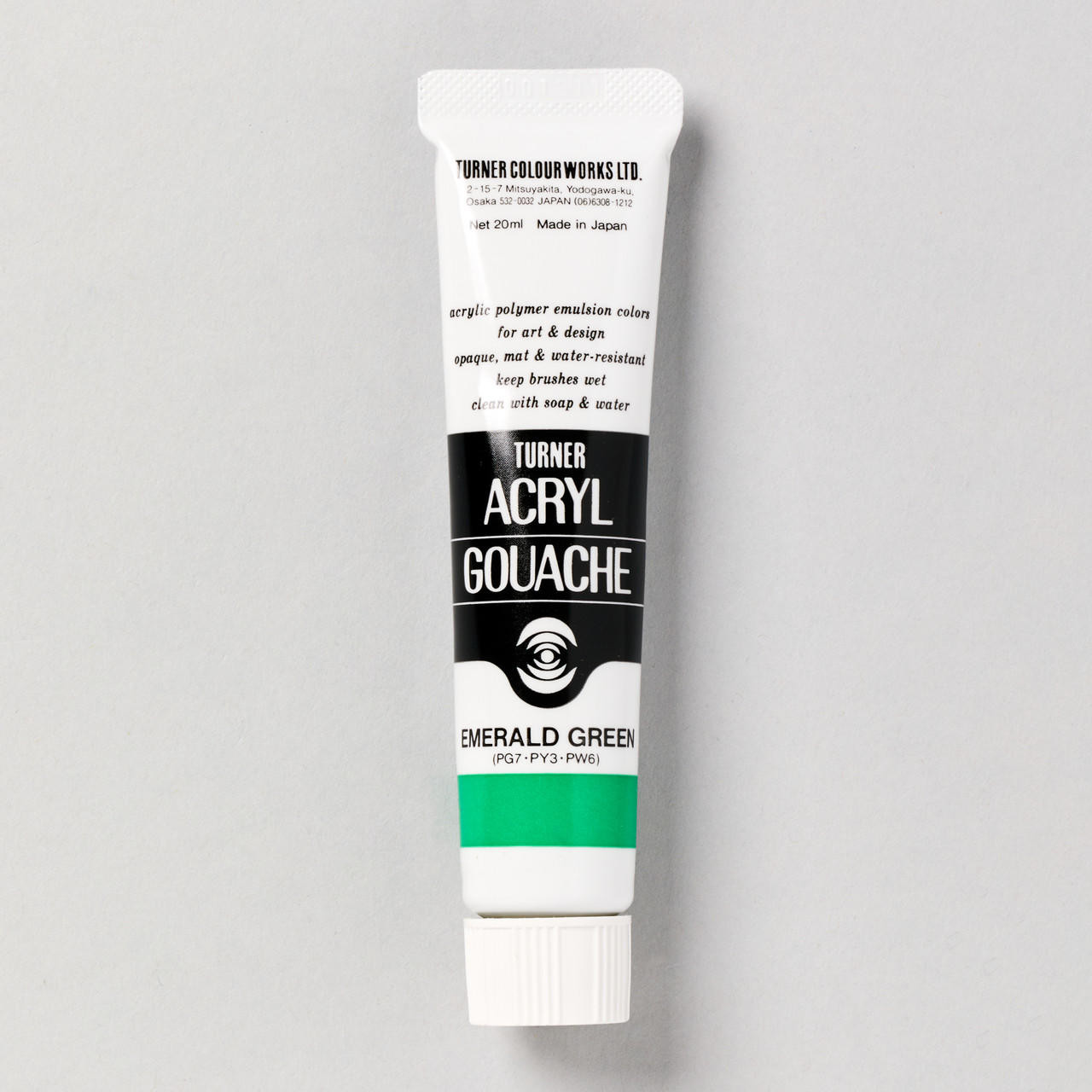 Turner Acrylic Gouache 20ml Emerald Green