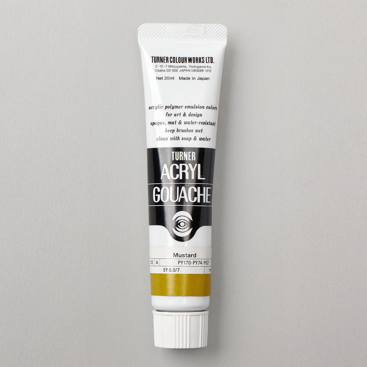 Turner Acrylic Gouache 20ml Mustard