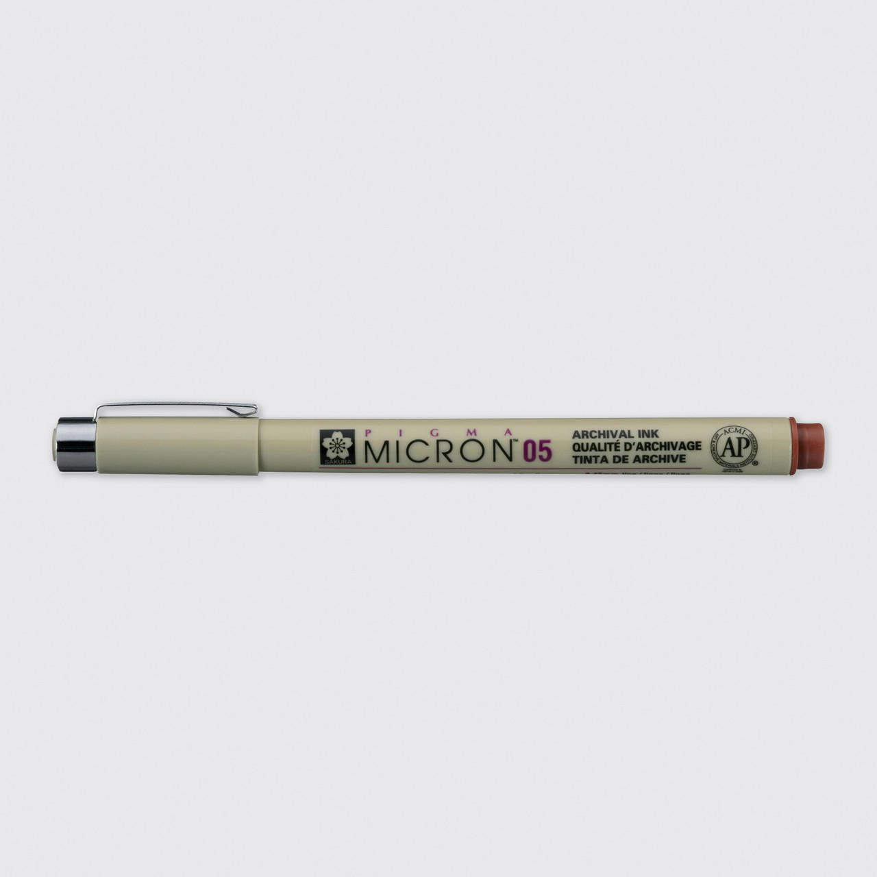 Sakura Pigma Micron Pen 05 0.45mm Brown