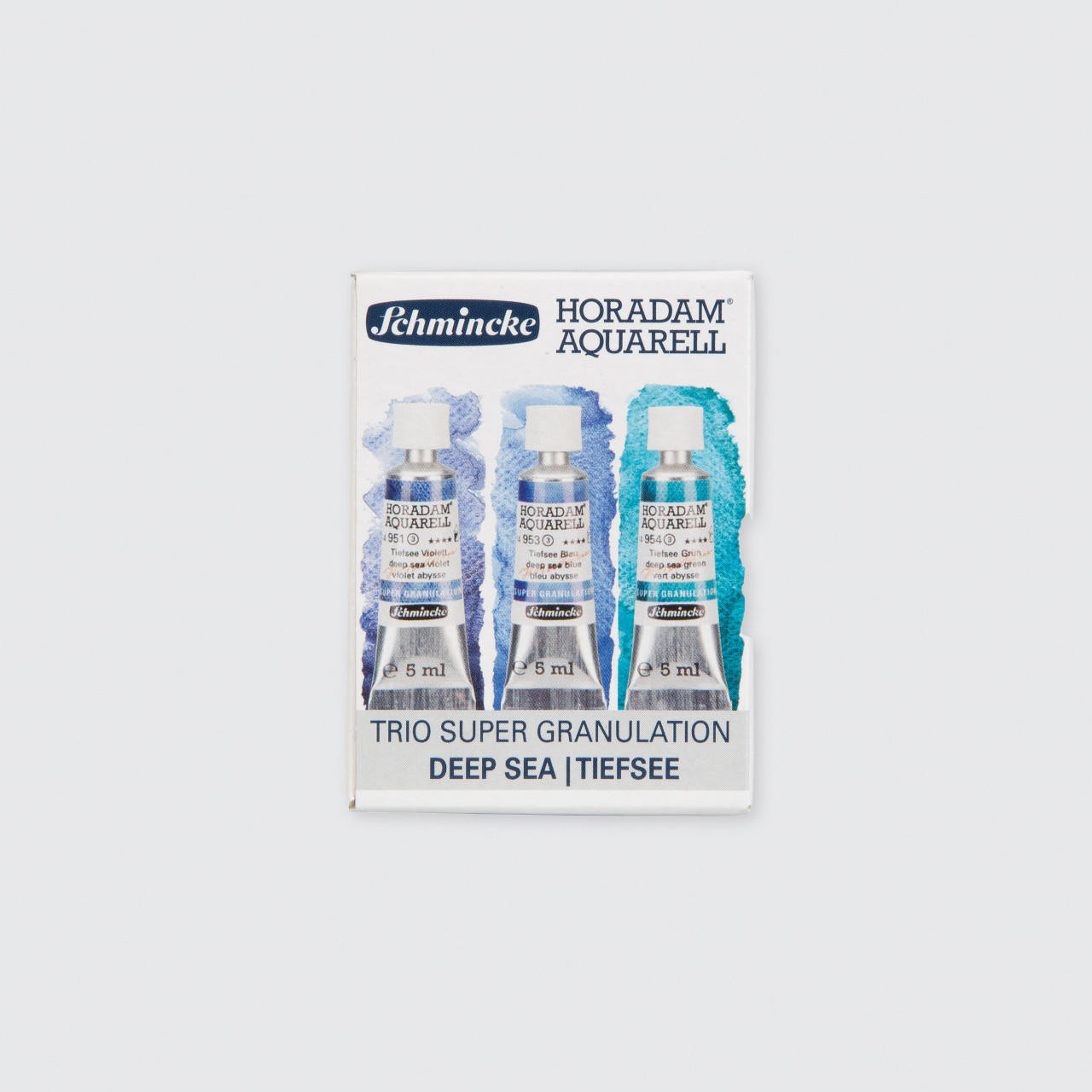 Schmincke Horadam Aquarell Super Granulation 5ml Deep Sea Colours Set of 3