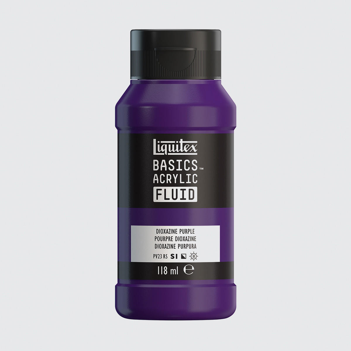 Liquitex Basics Acrylic Fluid 118ml Dioxazine Purple