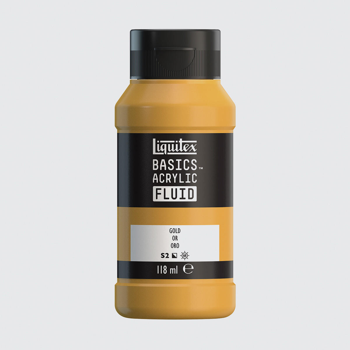 Liquitex Basics Acrylic Fluid 118ml Gold