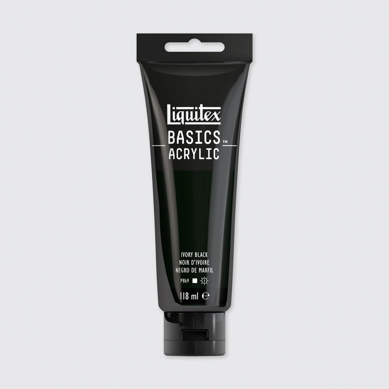 Liquitex Basics Acrylic Colour 118ml Ivory Black