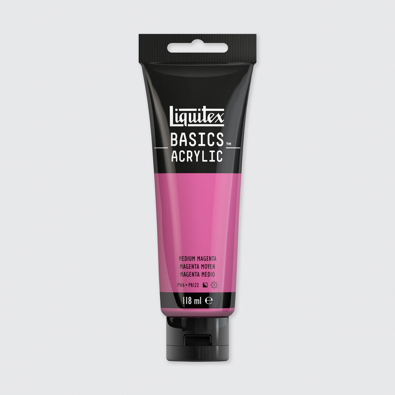 Liquitex Basics Acrylic Colour 118ml Medium Magenta