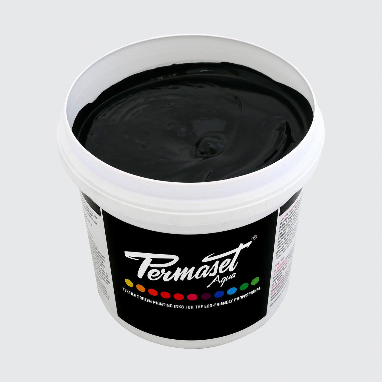 Permaset Aqua Supercover Fabric Printing Colour 1 Litre Black