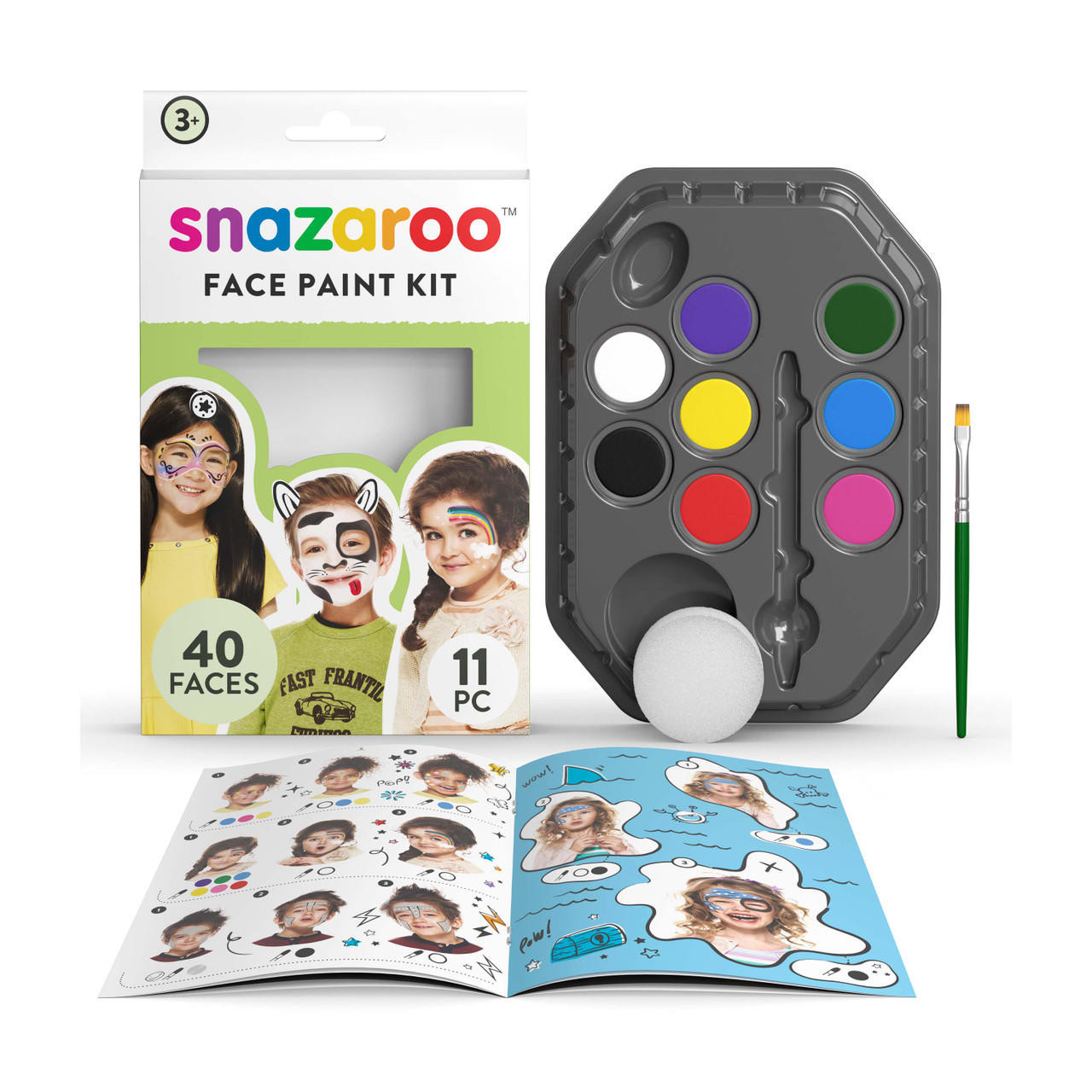 Snazaroo Rainbow Face Paint Kit