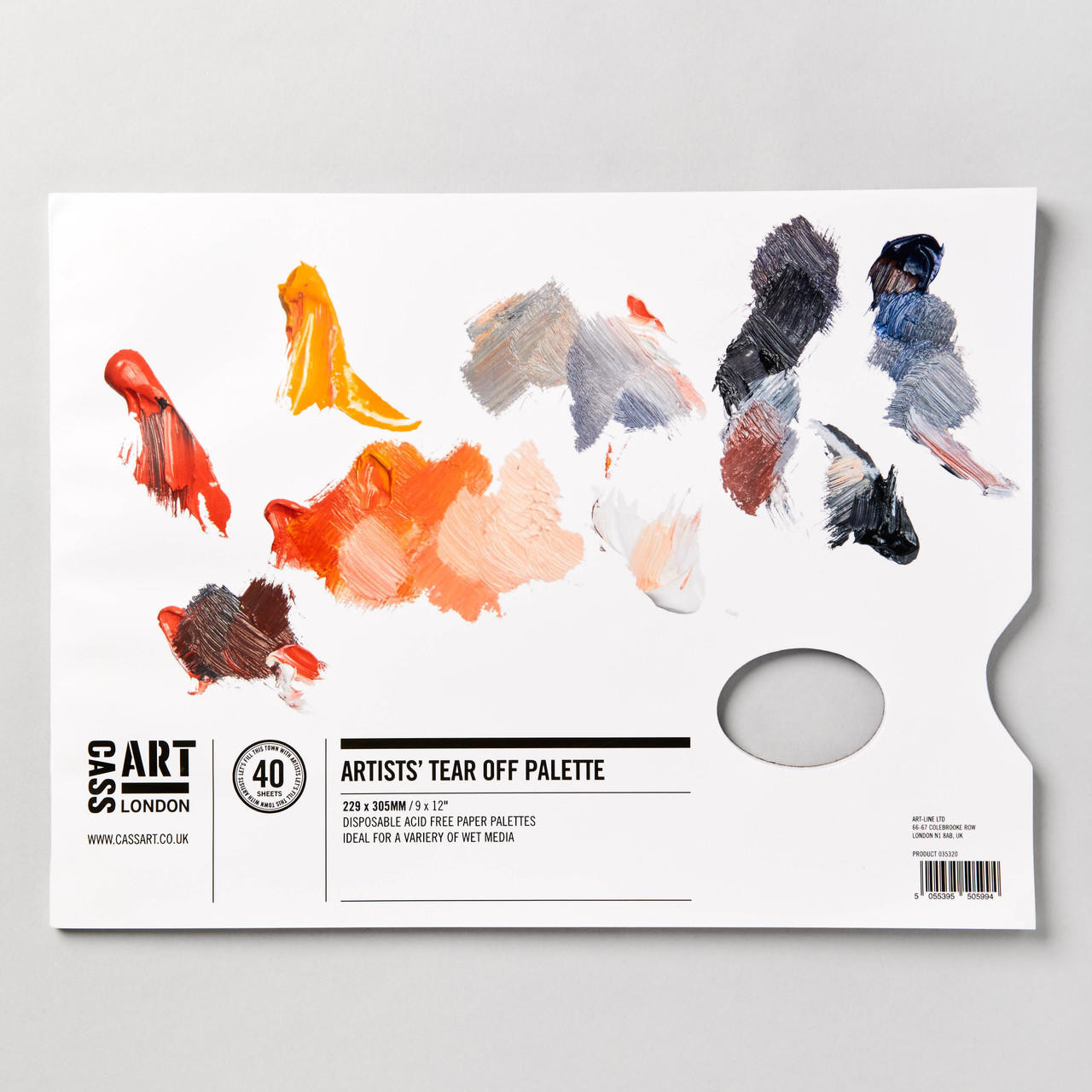 Cass Art Tear Off Palette 40 Sheets