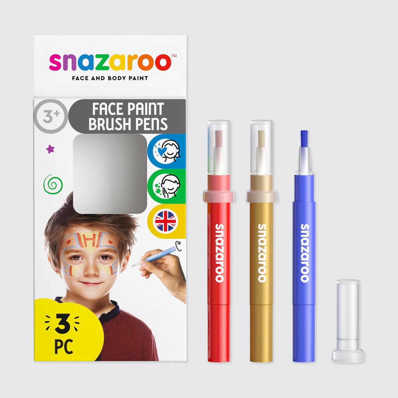 Snazaroo Facepaint Brush Pen Adventure