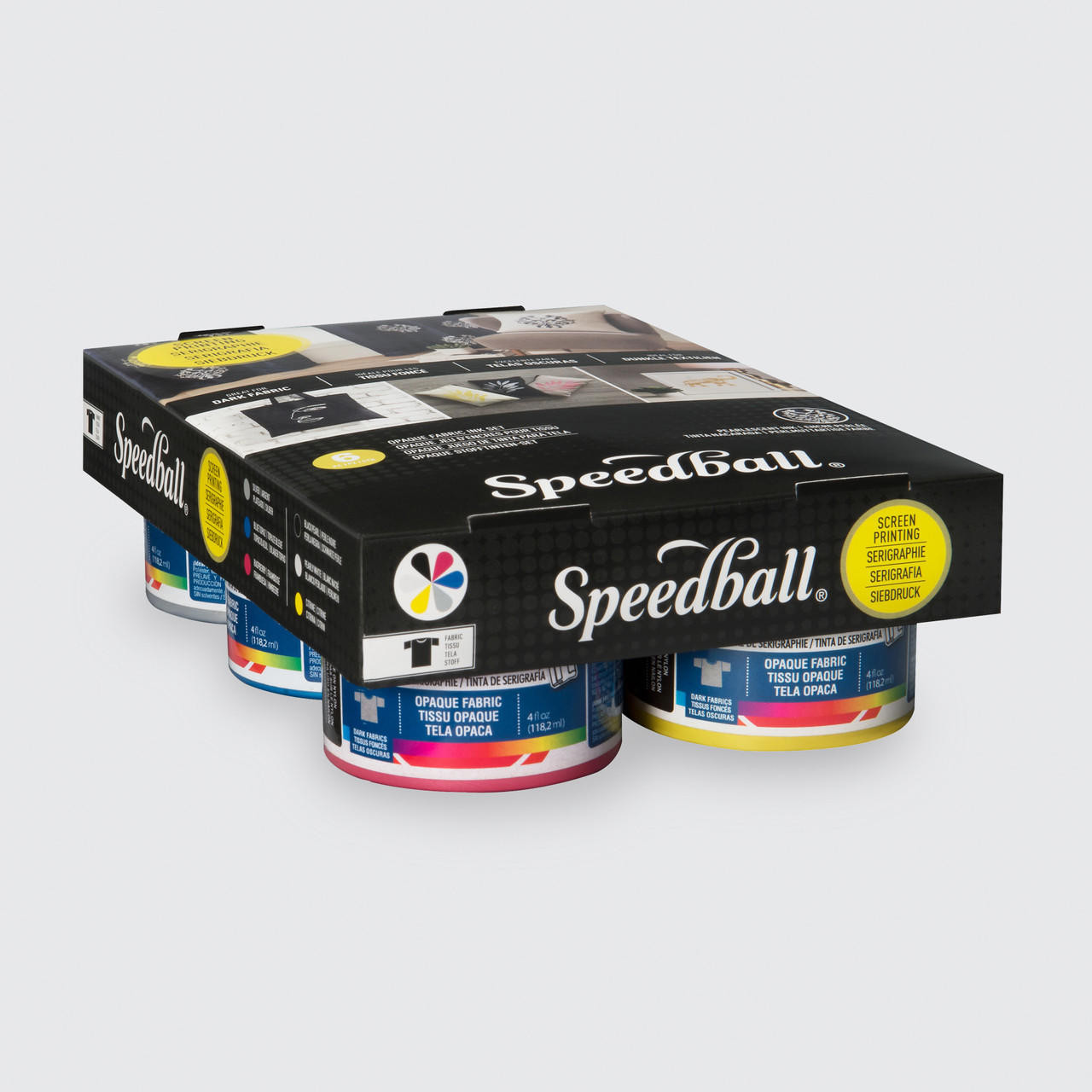 Speedball Opaque Fabric Screen Printing Starter Set