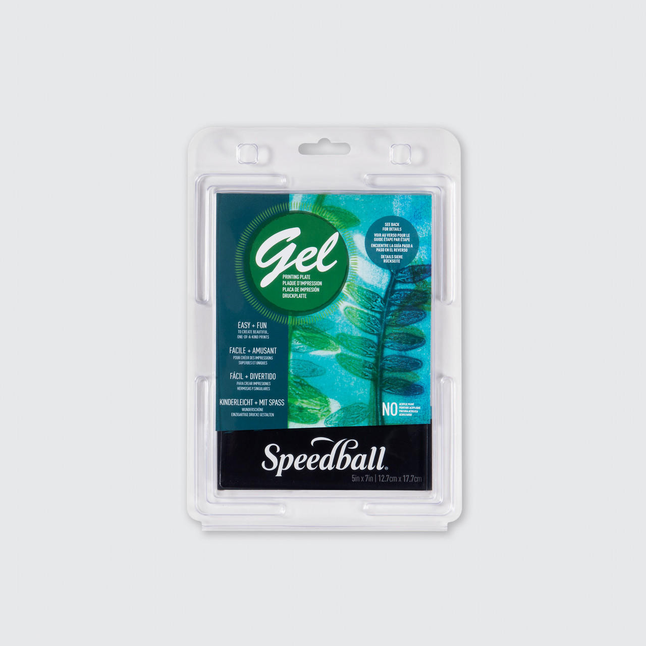 Speedball Gel Printing Plate 5 x 7 inches