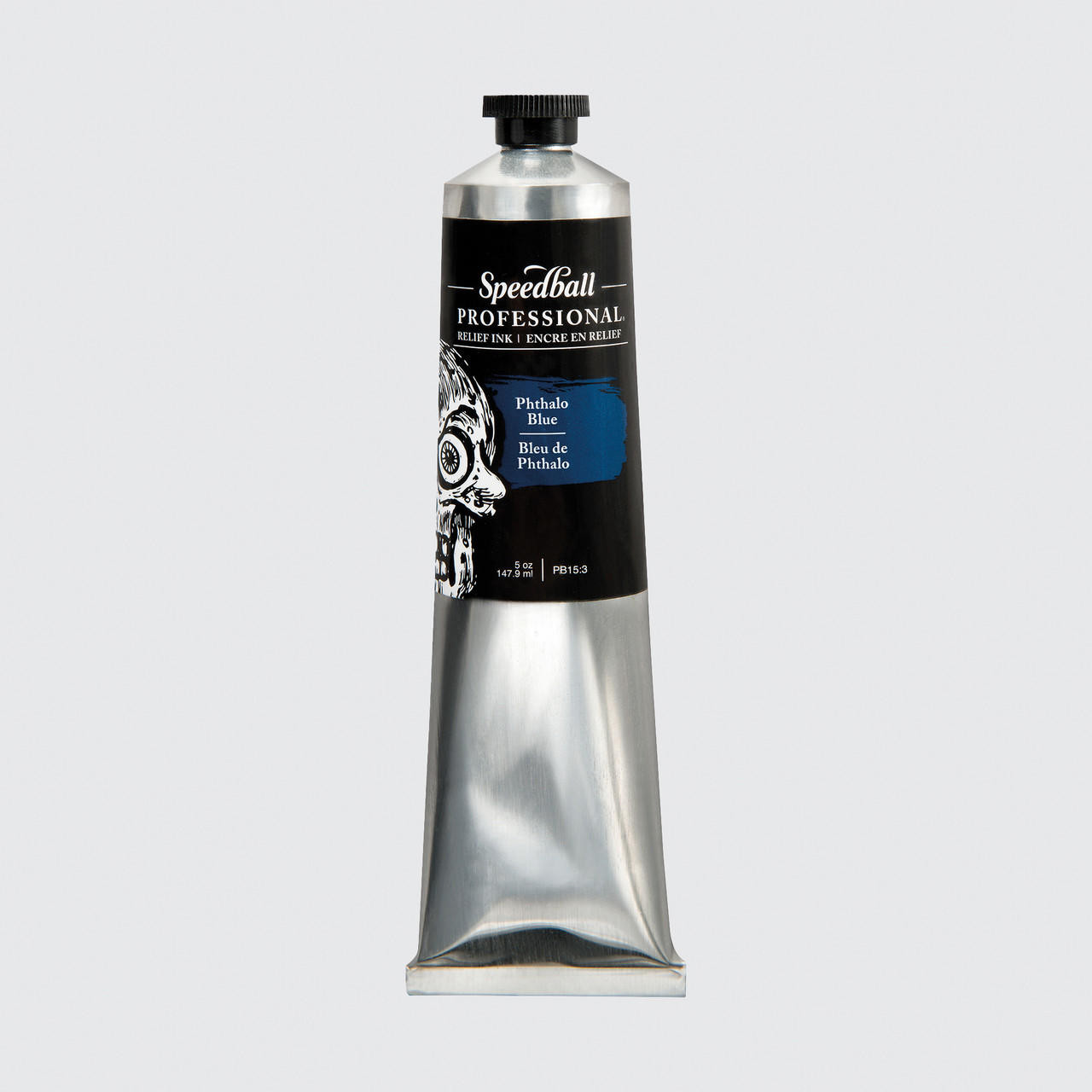 Speedball Professional Relief Ink 5oz Pthalo Blue