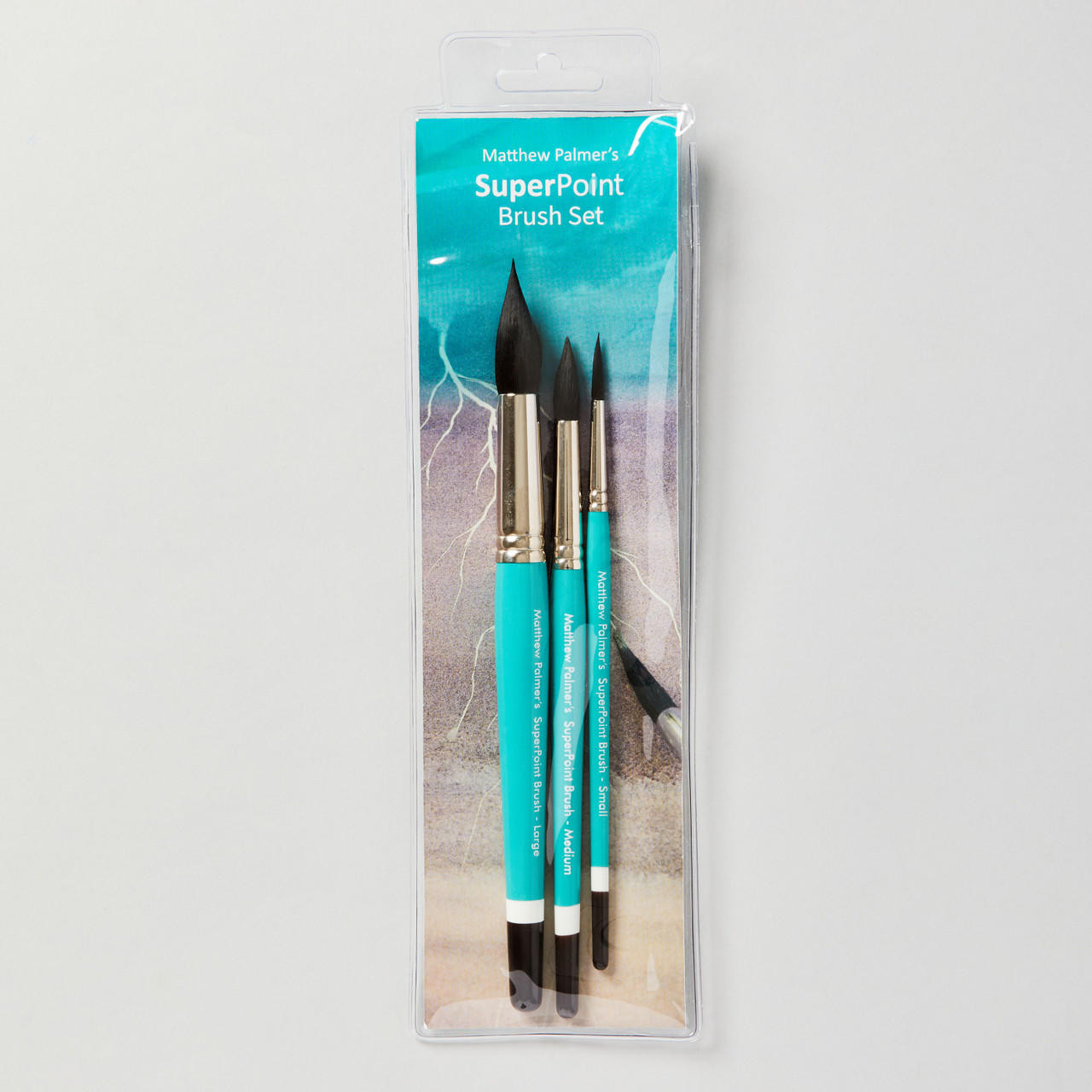 Matthew Palmer SuperPoint Brush Set of 3