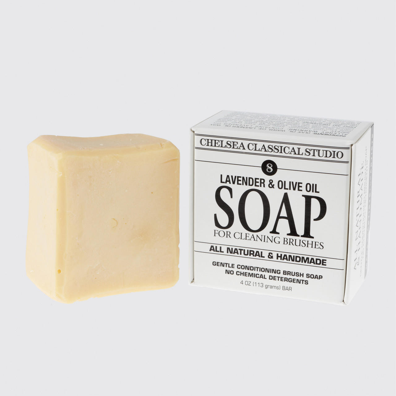 Chelsea Classical Studio Chelsea Classical Lavender & Olive Oil Brush Soap Bar