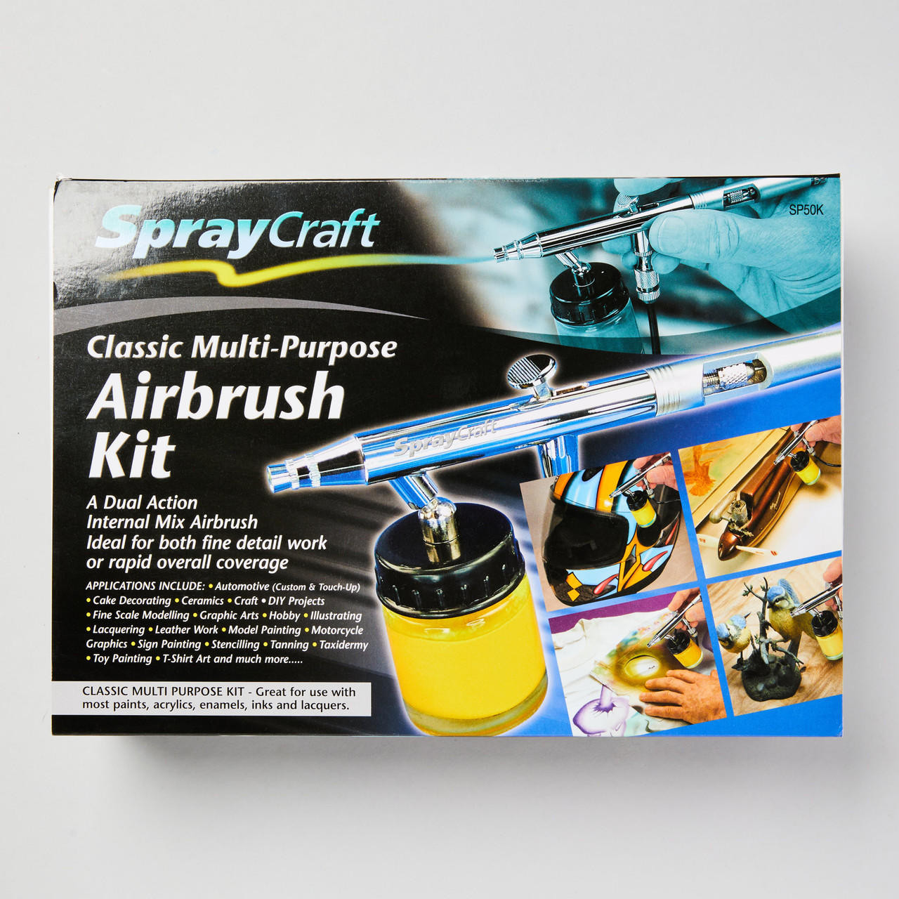 SprayCraft Classic Multi-Purpose Airbrush Kit