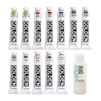 Heavy Body Acrylic Paint, Set of 12