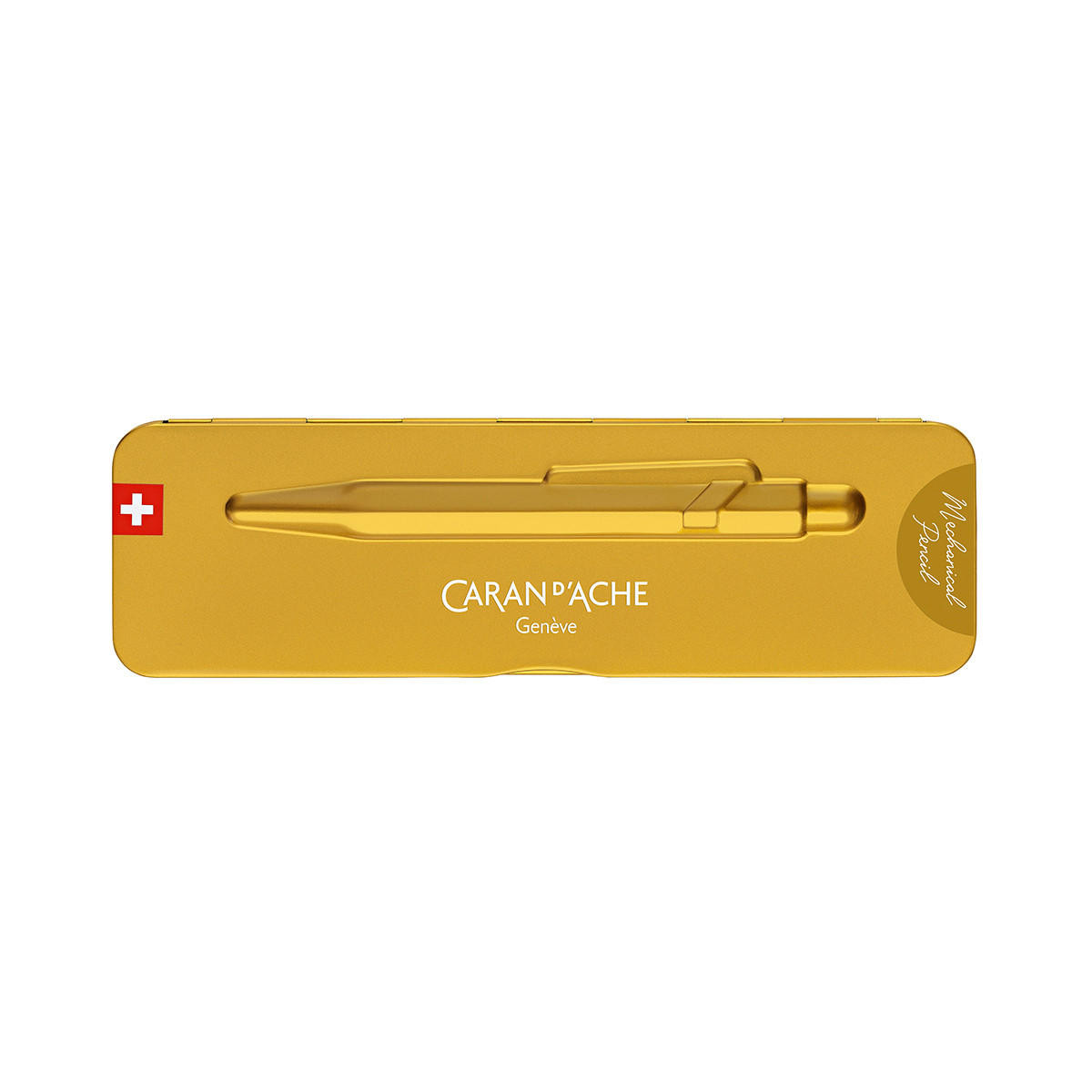 Caran D’ache 849 Ballpoint Pen in Slimpack Gold