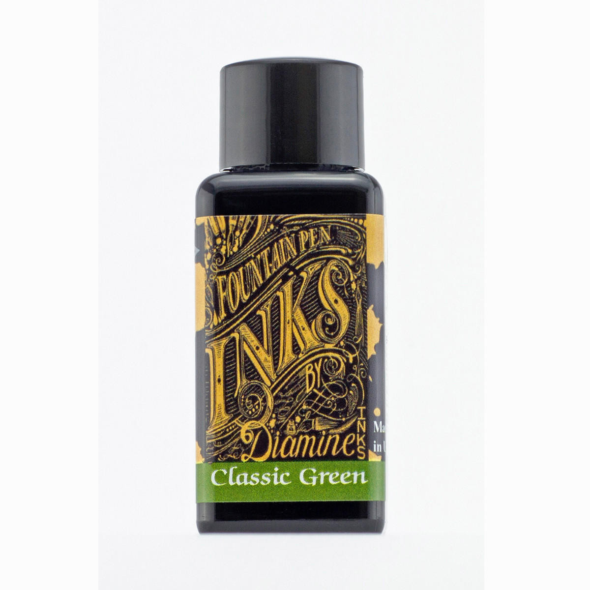 Diamine Fountain Pen Ink 30ml Classic Green