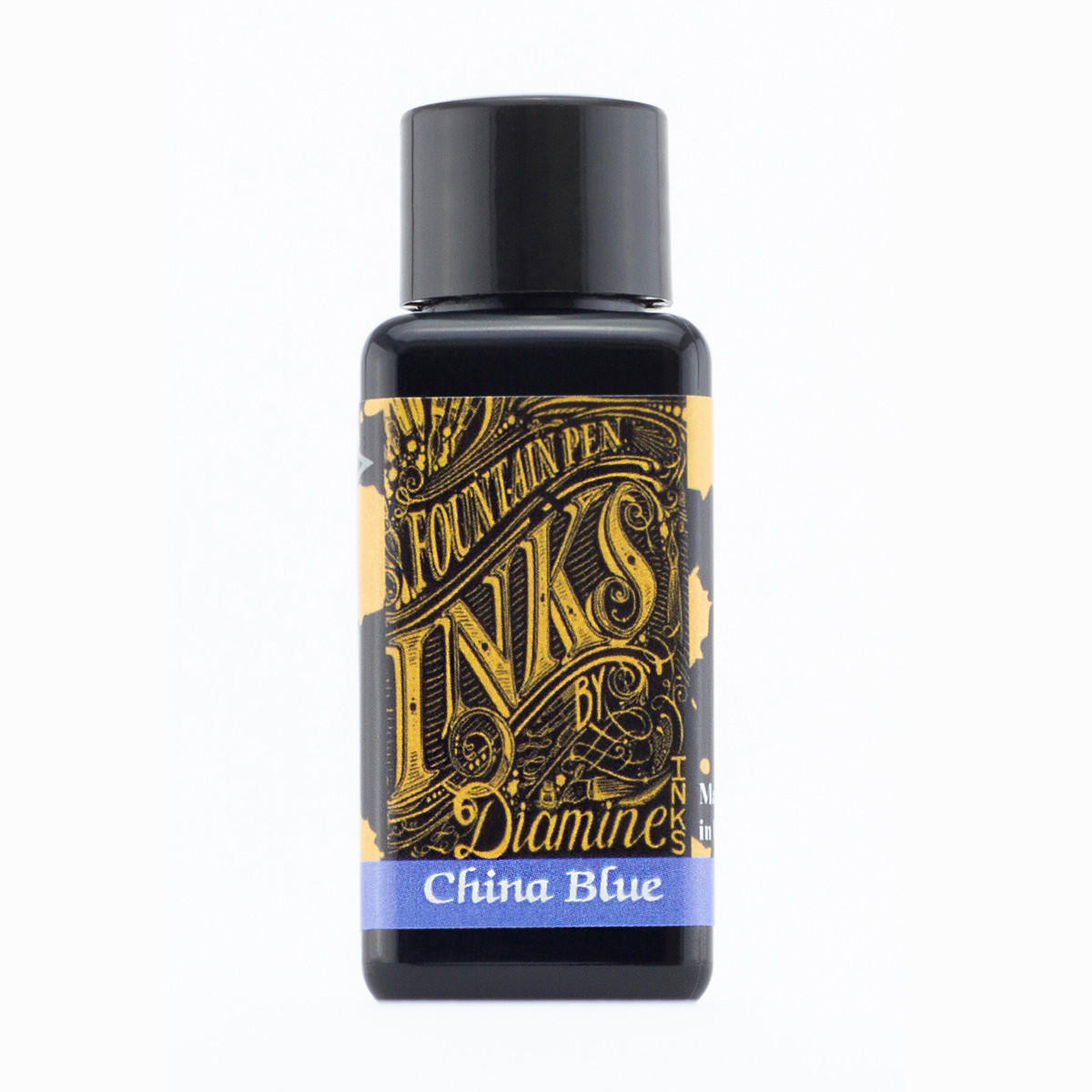 Diamine Fountain Pen Ink 30ml China Blue