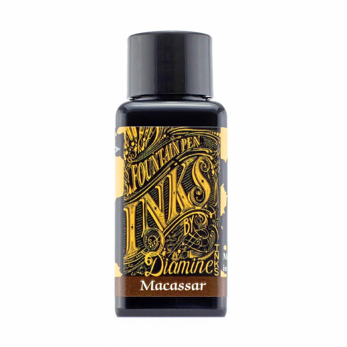 Diamine Fountain Pen Ink 30ml Macassar