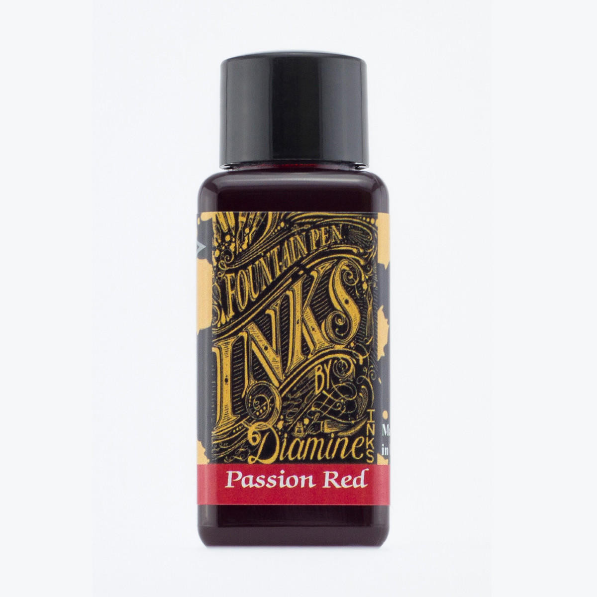 Diamine Fountain Pen Ink 30ml Passion Red