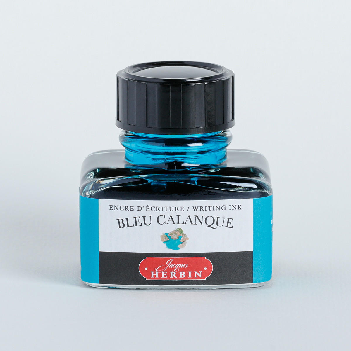 Herbin ’D’ Writing and Drawing Ink 30ml Bleu Calanque