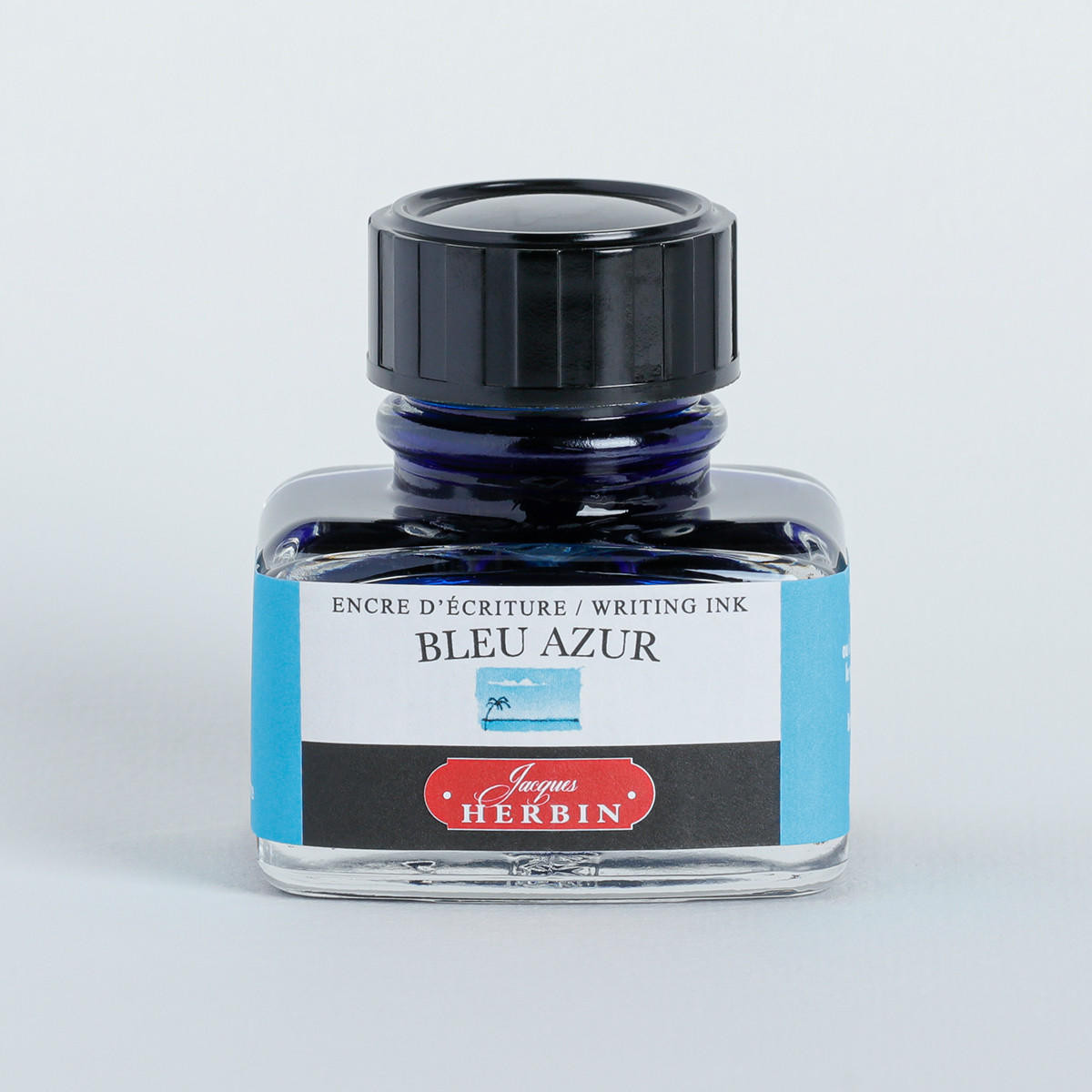 Herbin ’D’ Writing and Drawing Ink 30ml Blue Azur