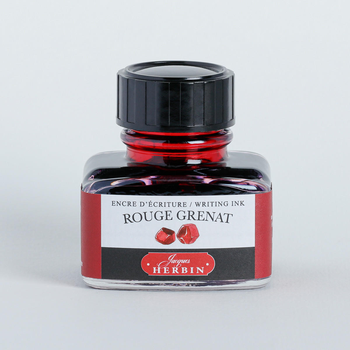 Herbin ’D’ Writing and Drawing Ink 30ml Rouge Grenat