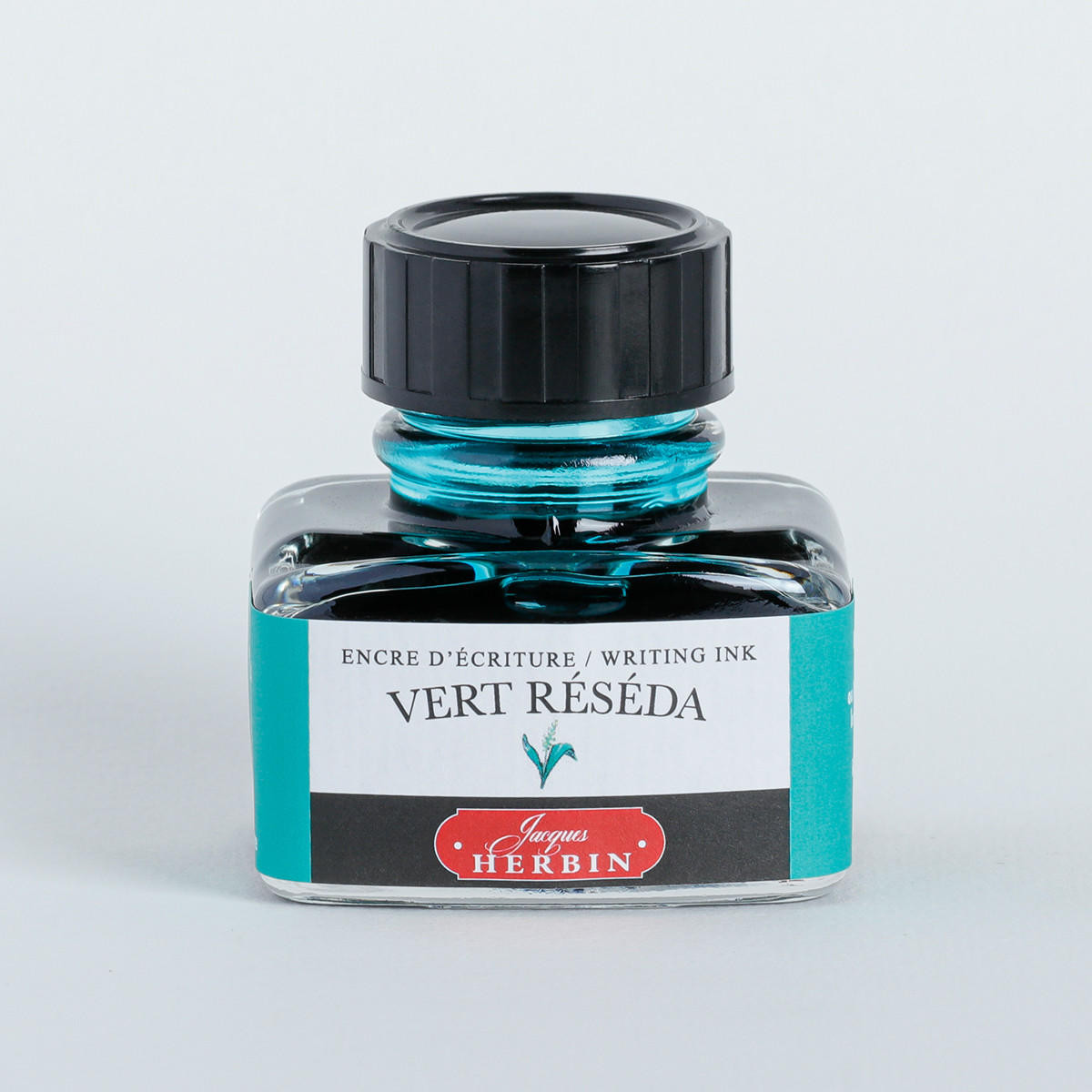 Herbin ’D’ Writing and Drawing Ink 30ml Vert Reseda