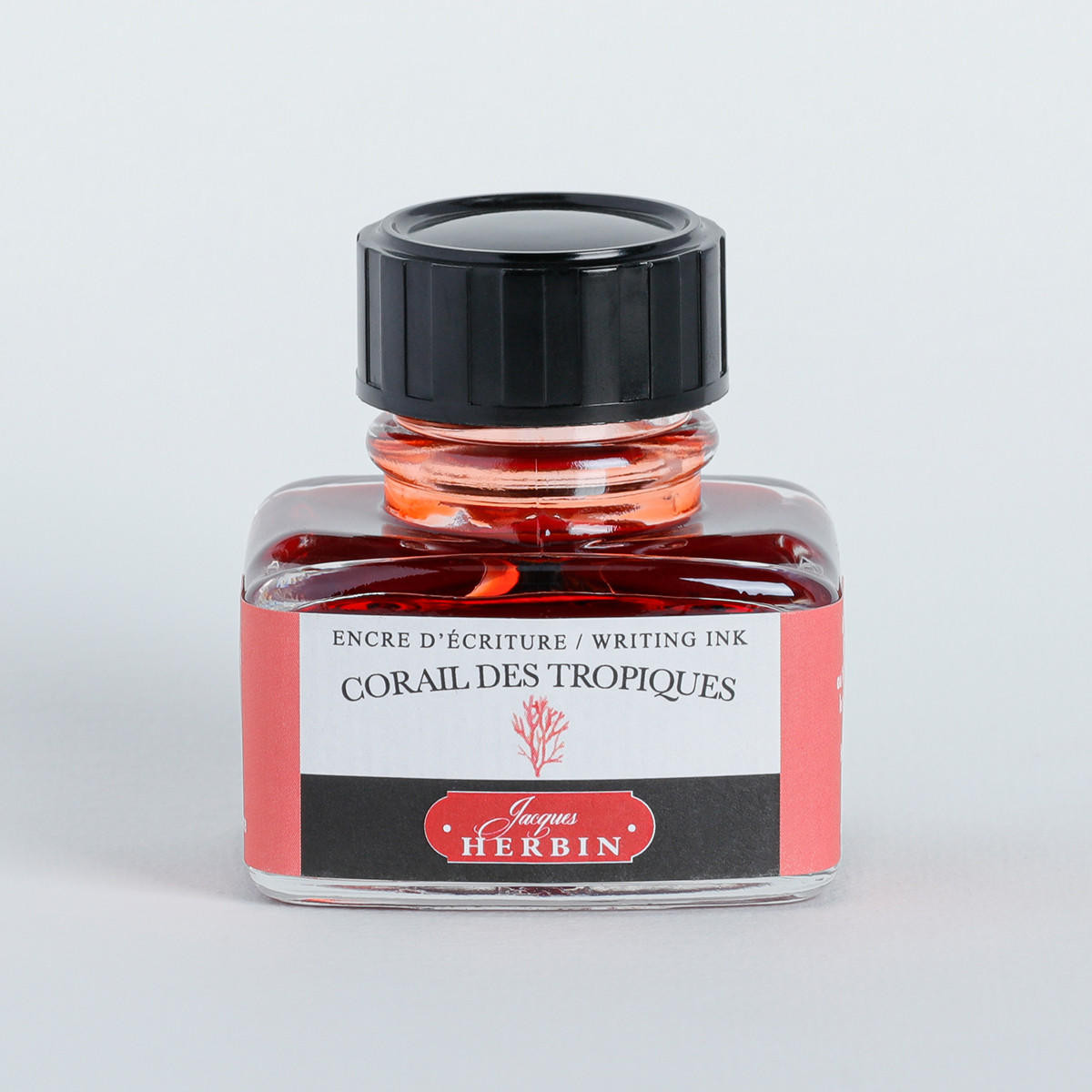 Herbin ’D’ Writing and Drawing Ink 30ml Corail des Tropique