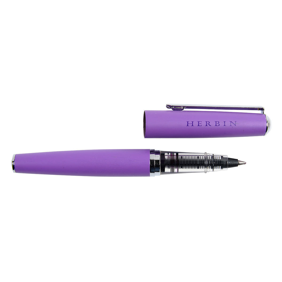 Herbin Rollerball Pen Fine Nib Purple