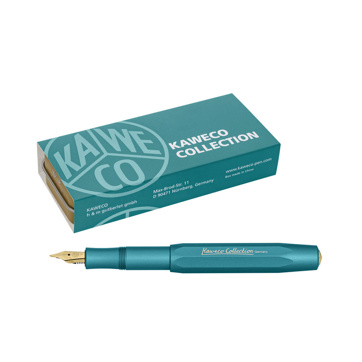 Kaweco Collection Fountain Pen M Iguana Blue