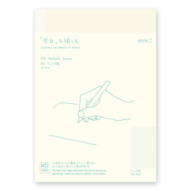 Midori MD Dotted Notebook 88 Sheets 265gsm A5 | Cass Art