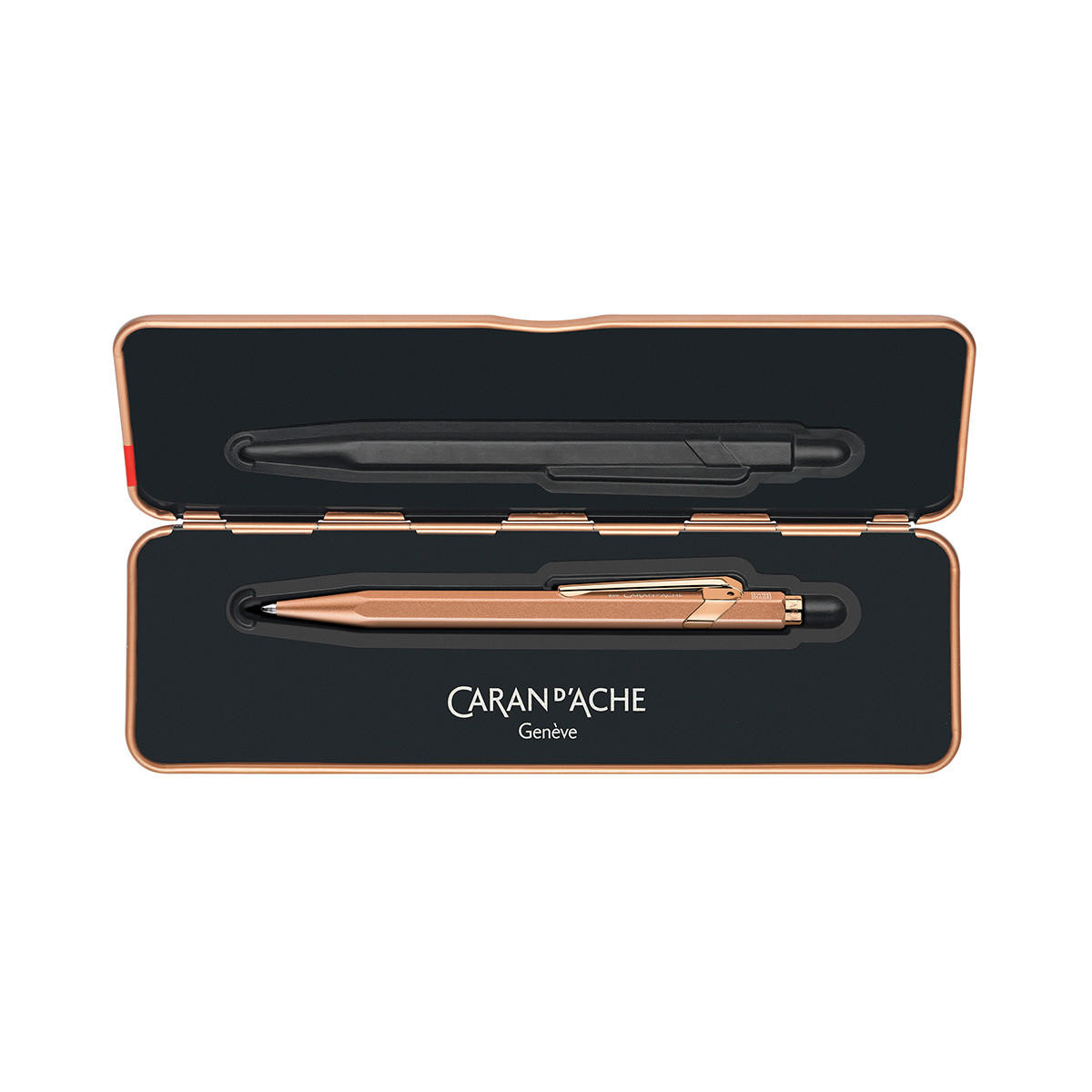 Caran D’ache 849 Popline Ballpoint Pen in Slimpack Rose Gold