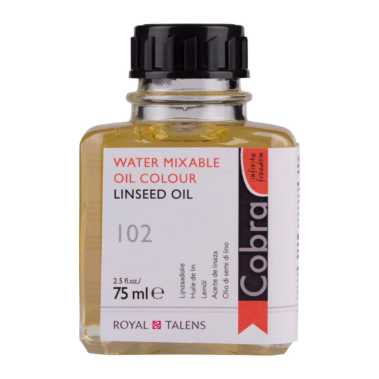 Cobra Water-Mixable Linseed Oil 75ml