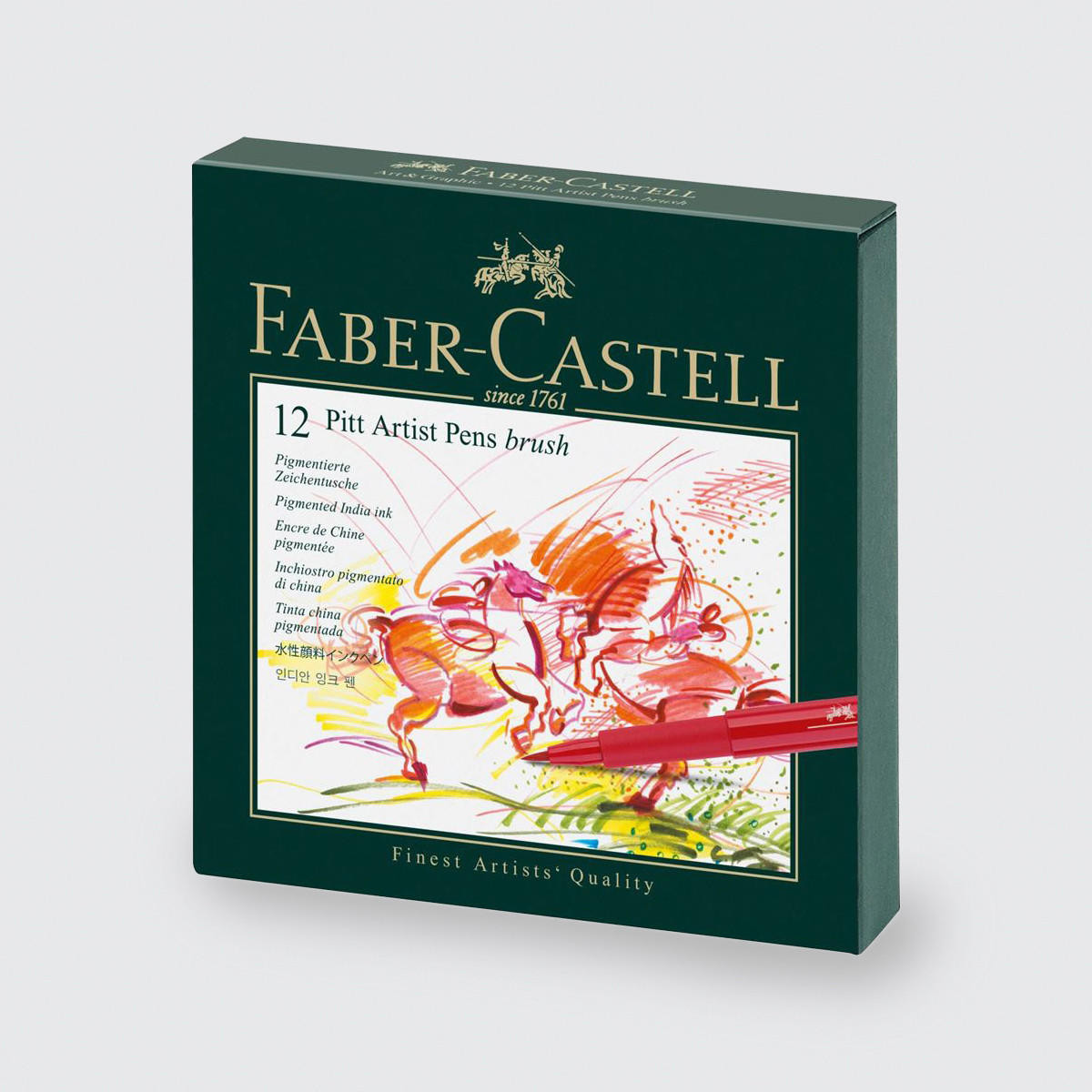 Faber-Castell Faber Castell Pitt Artist Pen Gift Box Set of 12