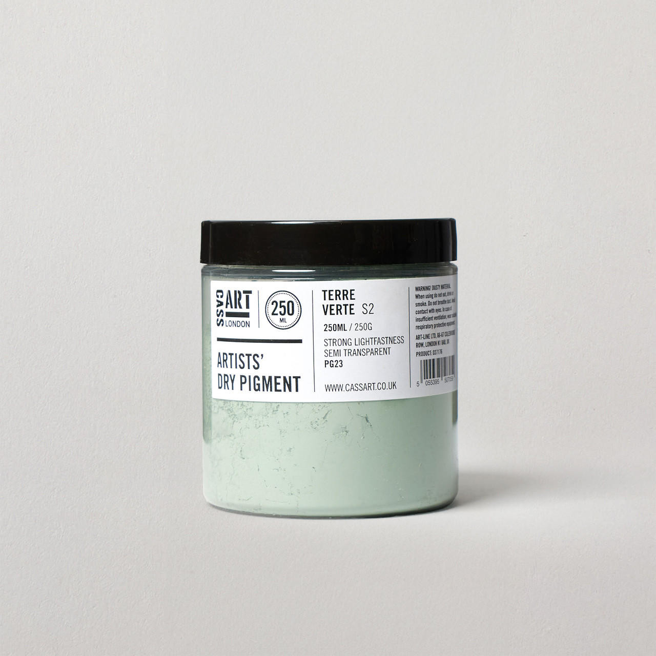 Cass Art Artists’ Dry Pigment 250g / 250ml Terre Verte